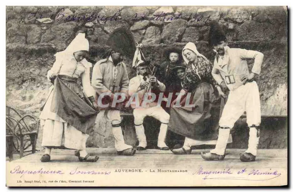 Auvergne - A Montagnarde - Marguerite e Henriette - Frente