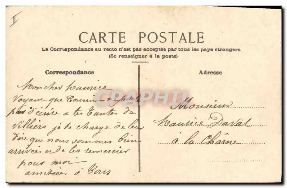 Veleiro sob a Lua — Paisagem Marítima — F. Béard - Verso