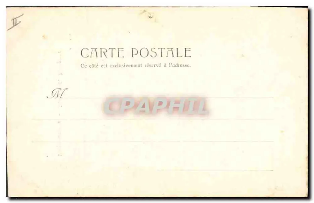 Porträt Napoleons — Musée de Versailles — L'H. Paris - Rückseite
