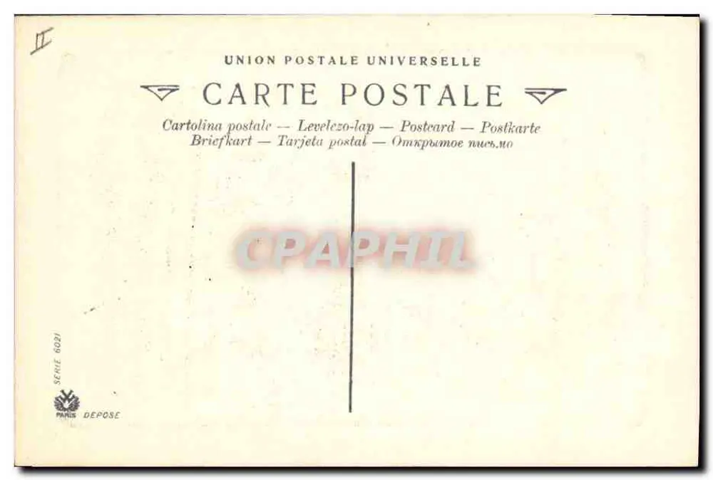 Napoleão — Em Friedland — Editor L.C. (série 6021) - Verso