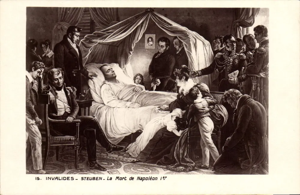 Der Tod Napoleons I. — Hôtel des Invalides — Ausgabe des Militärmuseums - Vorderseite