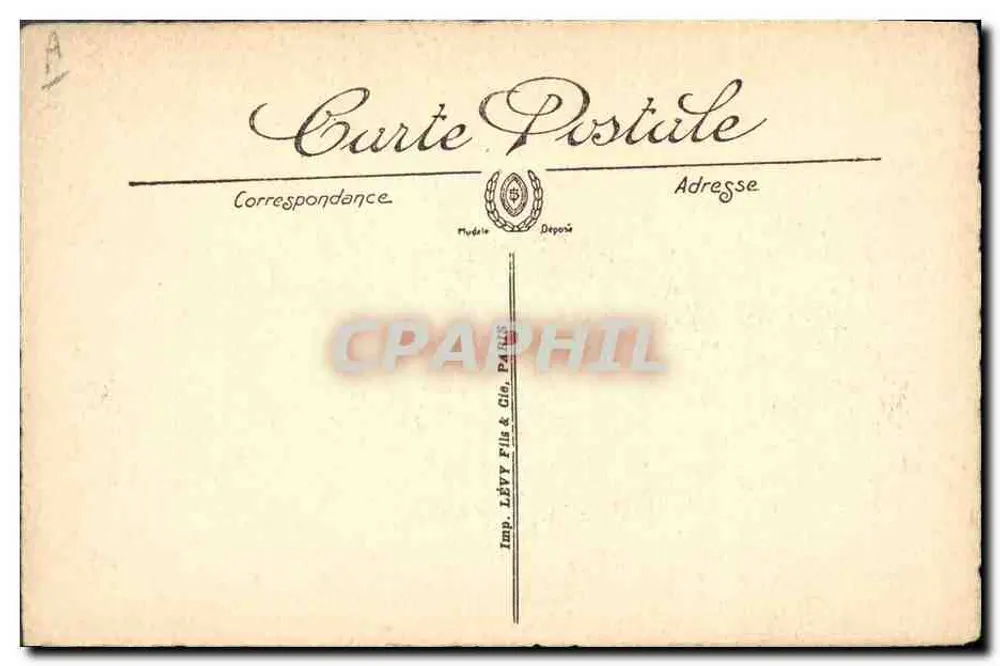 Gabrielle d'Estrées — Minna van Hendrik IV — serie 10, uitgegeven door LL. - Achterkant
