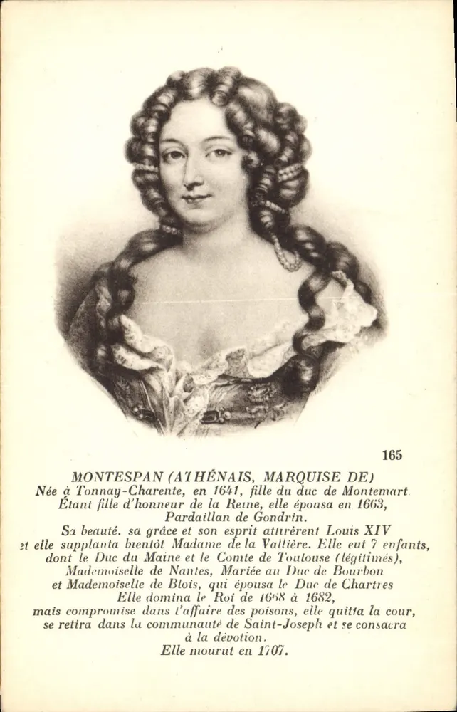Madame de Montespan — Marchese de Montespan — Collectie - Voorkant