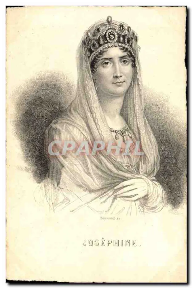Joséphine — retrato em gravura — Hugwood se. - Frente