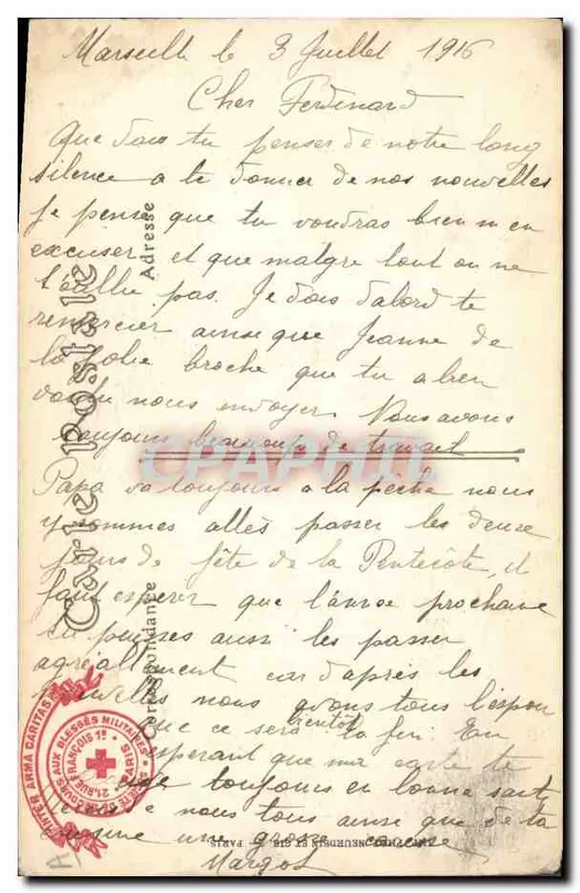 O Saúdo ao Galo — A Aurora do 1º de agosto no Village — Desenho de L. Sabattier, segundo a Illustration - Verso