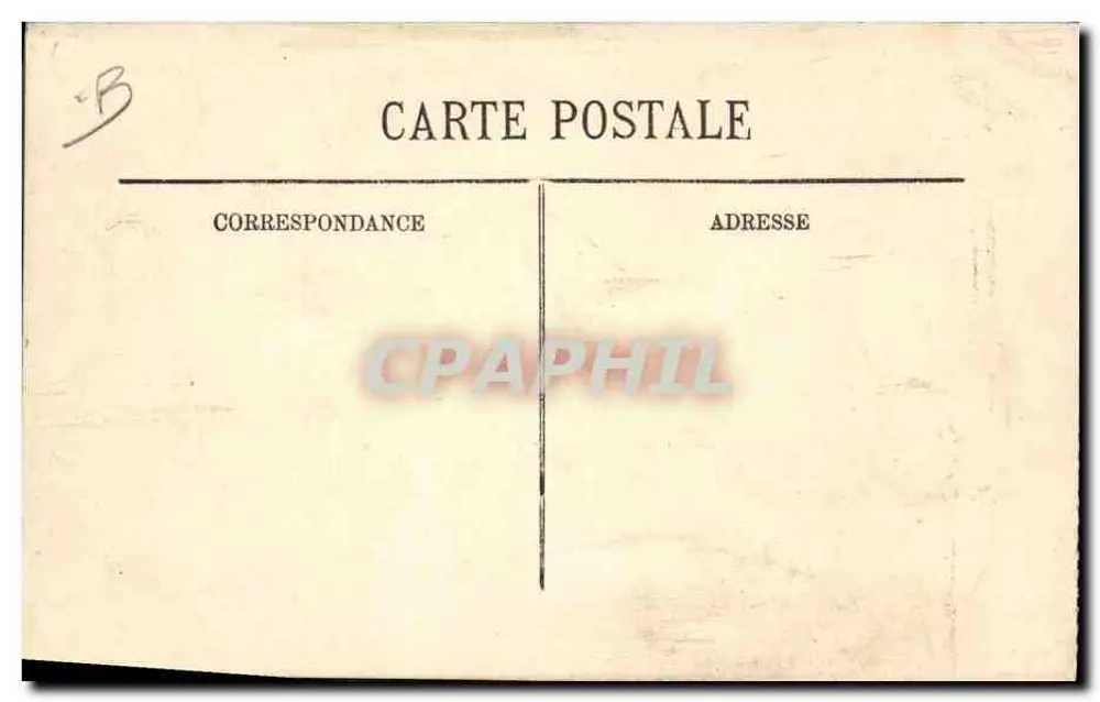 Die Kantine an der Grande Halte — Zouaves — Die Französische Armee — Nr. 43 - Rückseite