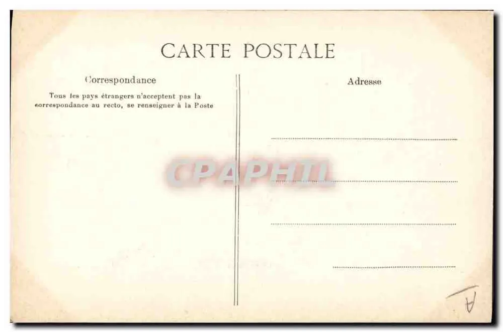Unbekanntes Motiv — Sammlung Artistique du VIN DÉSILES — G. P., Paris, N - Rückseite