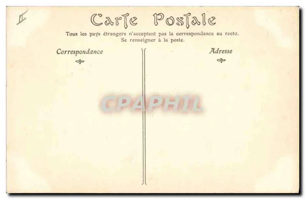 Auvergne — Uma Noiva — ND Phot - Verso