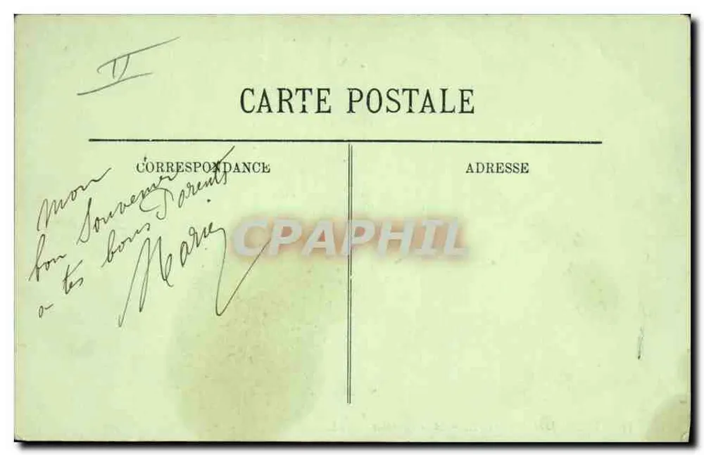 Tipos de Auvergne — À la Fontaine — LL. — N°41 - Verso