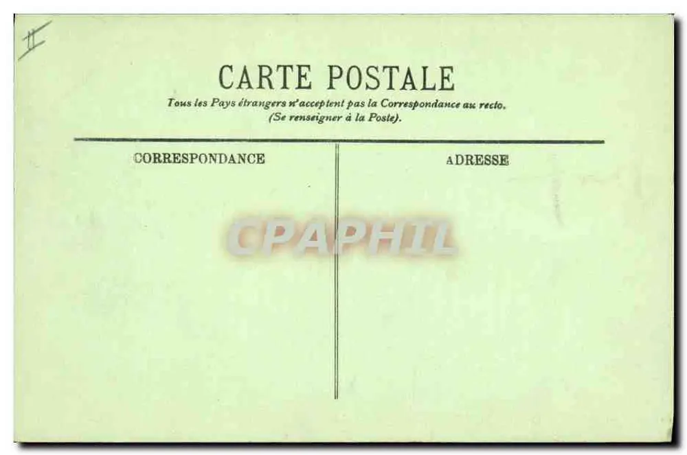 La Bourrée — Typy z Auvergne — LL. n°20 - Rewers