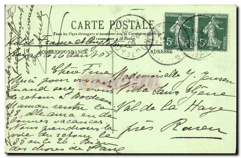 A Bourrée — A Ronde — LL — 18 Tipos de Auvergne - Verso
