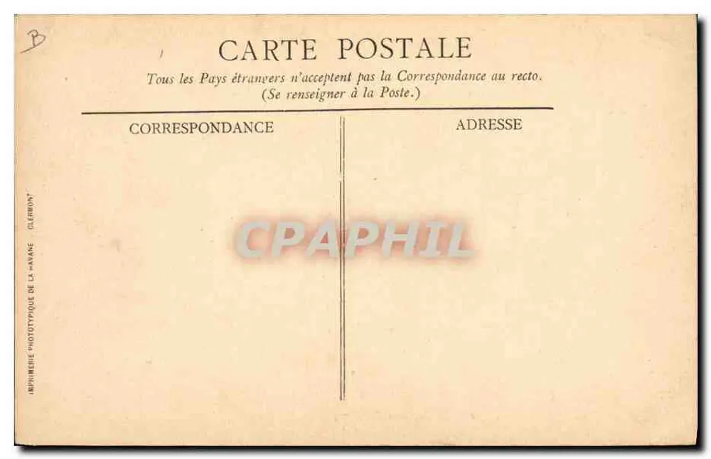 Bac no Allier — L'Auvergne pittoresque — V.D.C. n°2286 - Verso