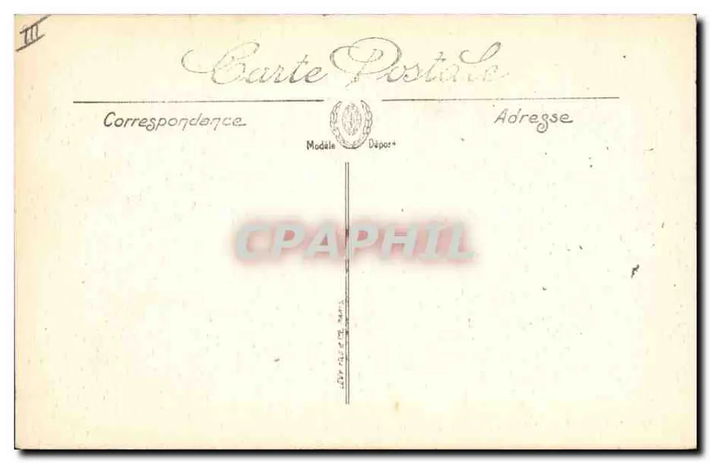 Typen van Auvergne. — Tussen twee Dansen. — LL. — Sallot & Cie - Achterkant
