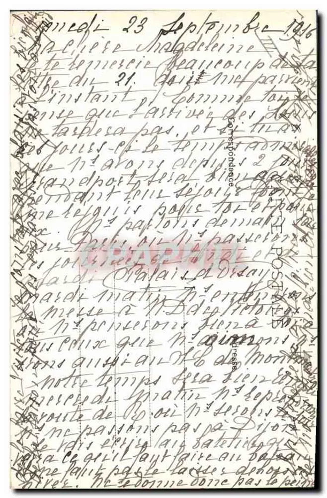 Bourrée Infantil — Mil Boas Esperanças da Auvergne — n°300 - Verso