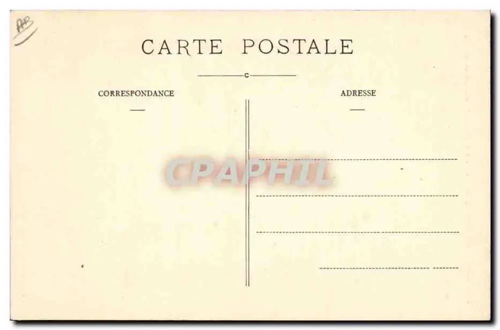 Paysanne se rendant au Marché — Cantal — Pierre Maïroux, lib.-édit., Aurillac - Verso