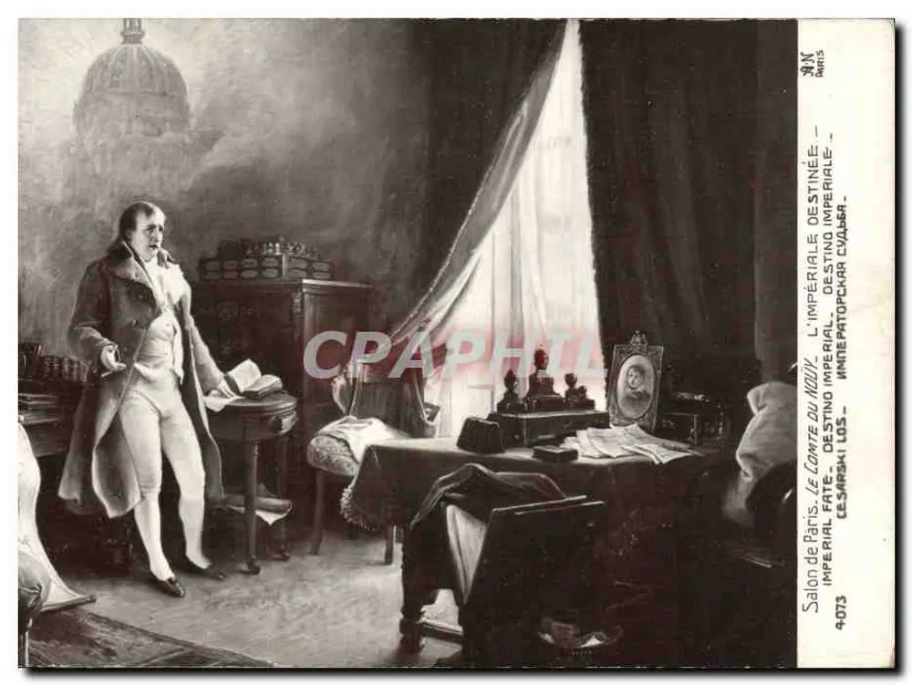 Der Graf von Paris — Die Kaiserin von Stinée — Salon des Grafen von Paris — Kaiserlich - Vorderseite
