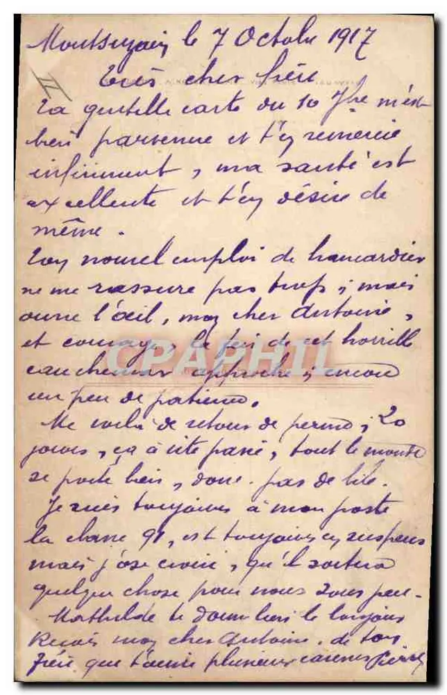 Galo e soldado — soldado e mulher em traje da época — Patriótico, n° 1216 - Verso