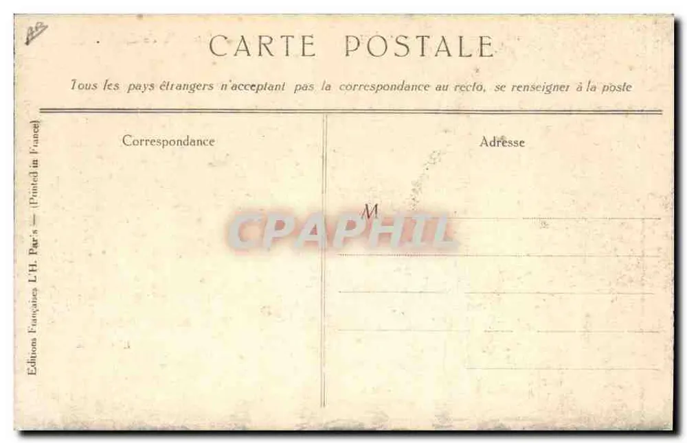 Region Lyser — Spahis Patrouille — L'H. Paris - Rückseite
