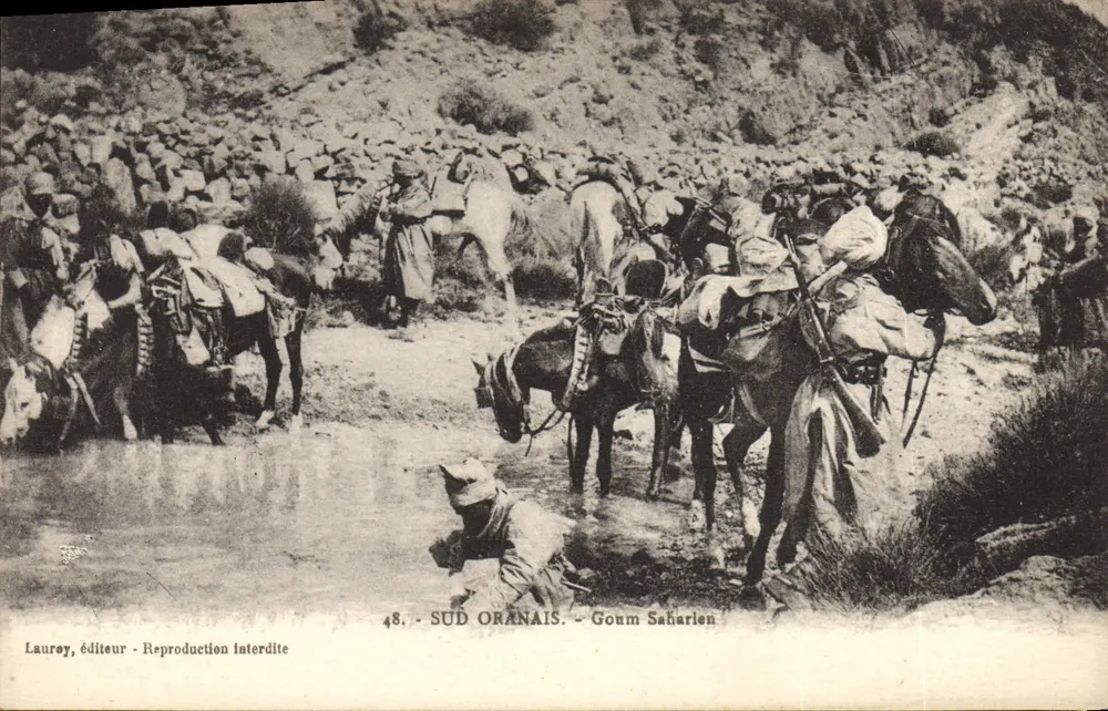 Sahara-Goum — Südsüdorani — Verlag Laurey, n°48 - Vorderseite