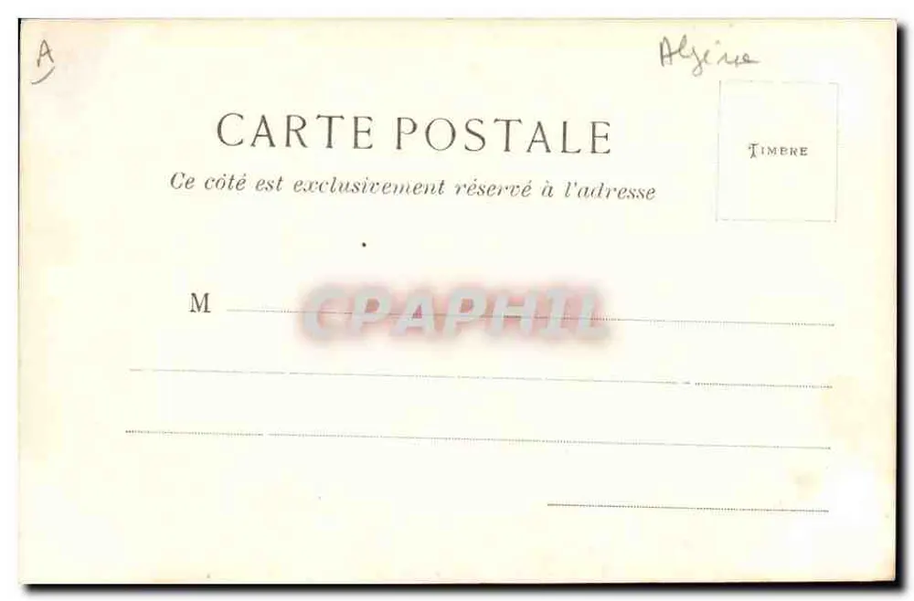 Carga de Cavalaria — Espanha — Grisier Algèbre, n°167 - Verso