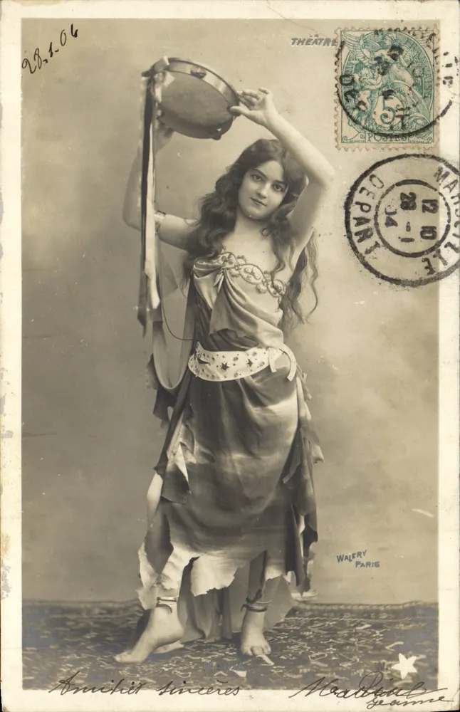Orientalische Tänzerin — Walery-Theater, Paris — Verleger Walery, Paris - Vorderseite