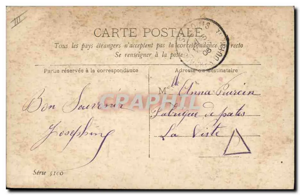 LouLou Reyne — Olympia — Walery Paris - Rückseite