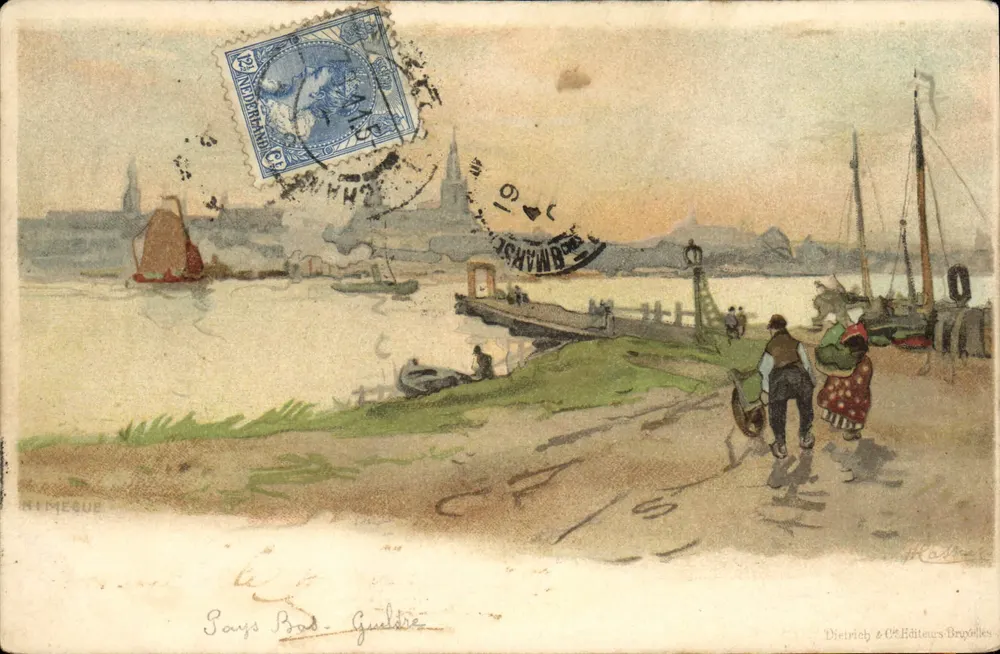 Niederlande - Guelders — Nimegue — Verlag Dietrich & Cie, Brüssel - Vorderseite