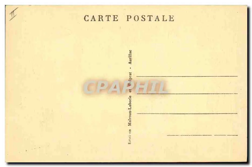 Na Auvergne — La Causette — Étienne MARCENAC - Verso
