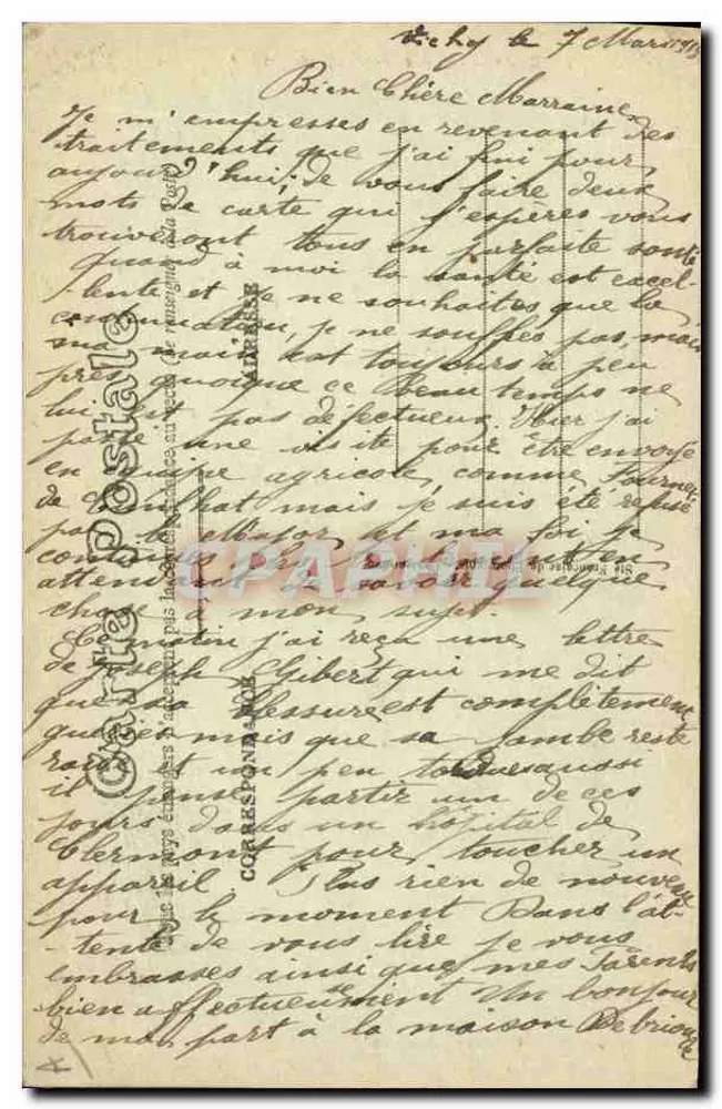 La Bourbonnaise — Ein kleiner Verkehrsunfall — Photo Edition J. Bouveret, Le Mans - Châteaudun - Rückseite