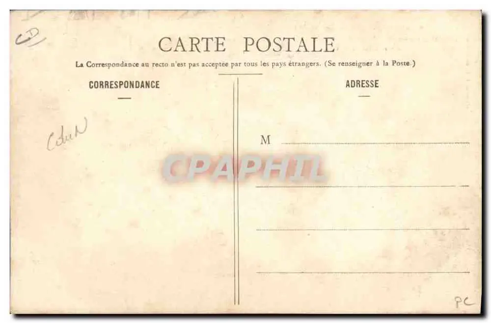 Paimpol - Der Pardon der Inder — Sammlung G. I. D. de Nantes - Rückseite