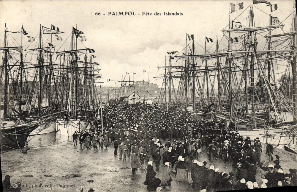 Paimpol - Fest der Isländer — Verlag Pelgault, Nr. 66 - Vorderseite