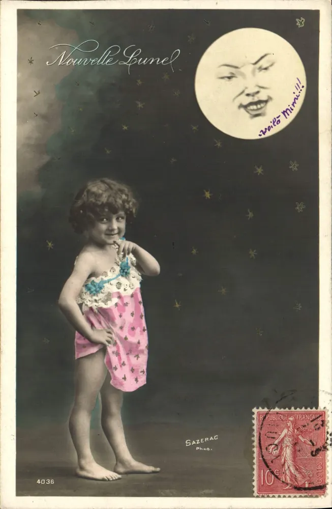 Neuer Mond — Sazerag Phot. — n°4036 - Vorderseite