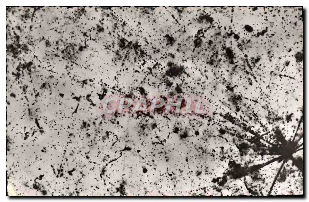 Explosion eines Atomkerns — Observatorium Pic-du-Midi — fotografische Reproduktion - Vorderseite
