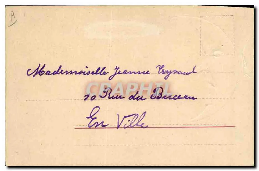 Lua chorando — carta postal ilustrada — editor desconhecido, n° 209 - Verso