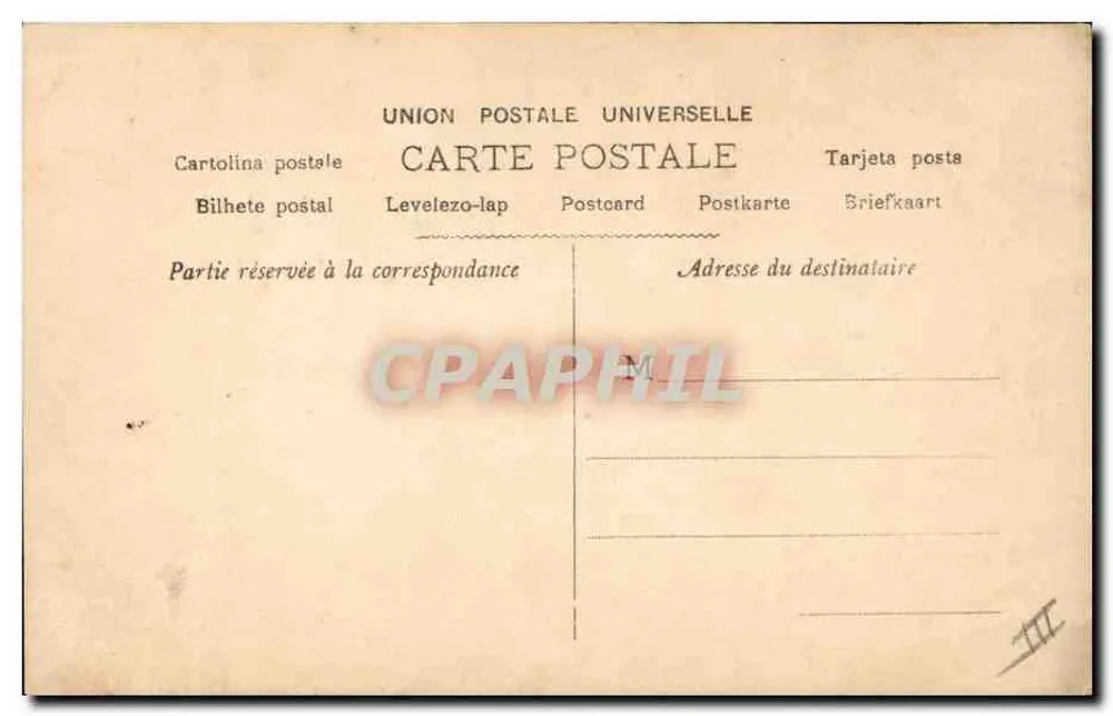 Frau in langer Robe und Hut — elegante Pose — Renwlinger Paris - Rückseite