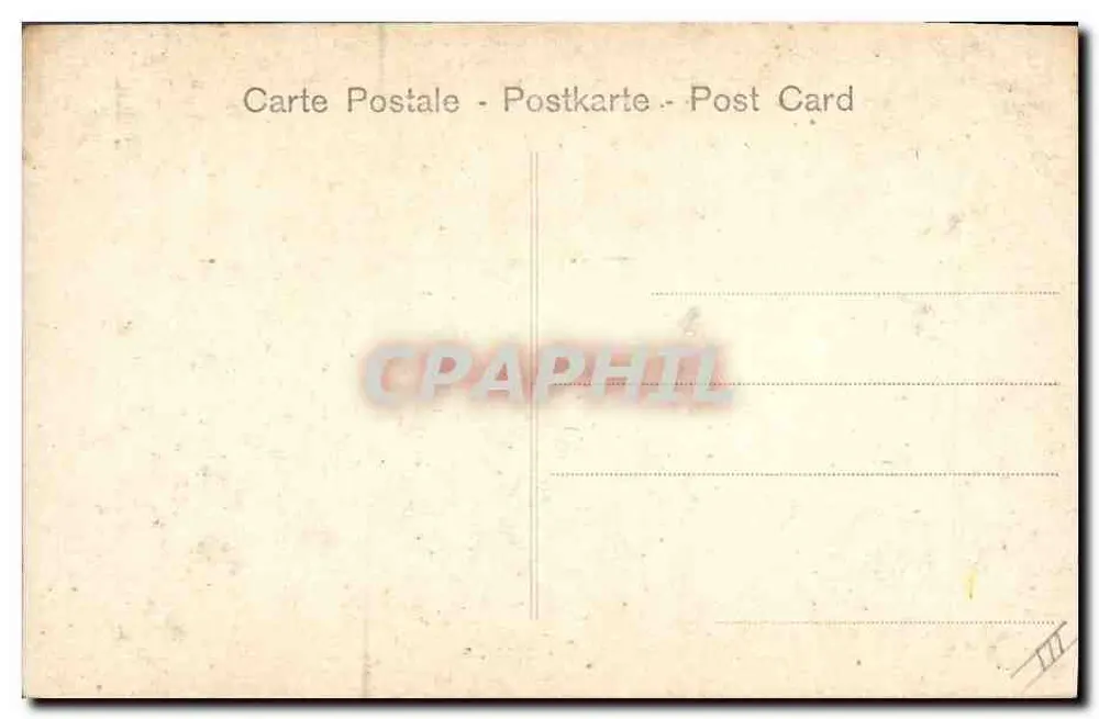 Mlle Margill — Porträt in Theaterkostüm — Verlag: Tern, n° 3589 - Rückseite
