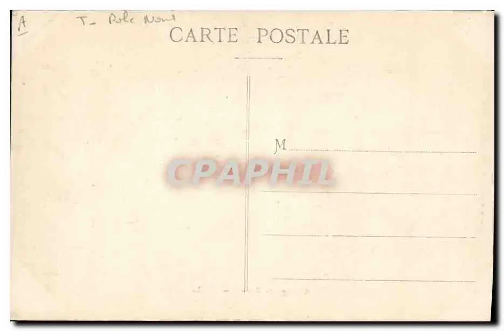 Rentiergespann — Alaska — Phototypie Leveug & Cottin, 9, rue Tronchet, Lyon - Rückseite