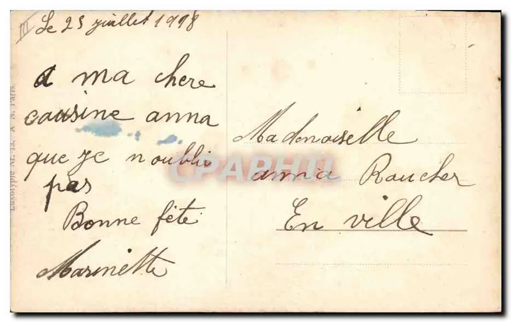 Junge Frau mit Rosen — Illustration von Centonchy — Verlag LAKOTYPE Nr. 13 - Rückseite