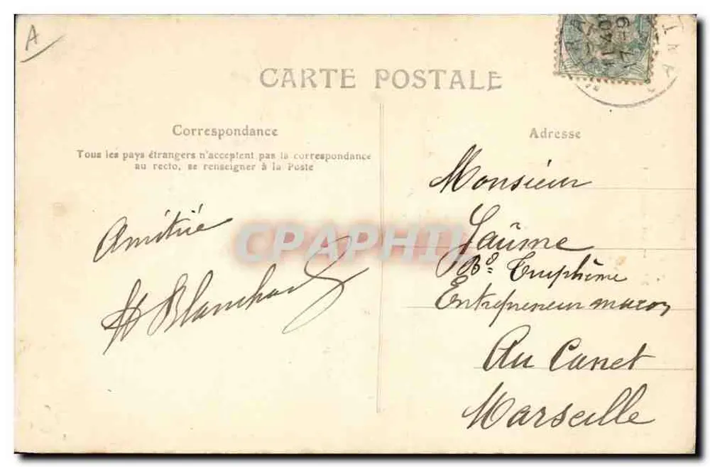 L'Auvergne — Um Auvergnat — M.T. I.L. - Verso