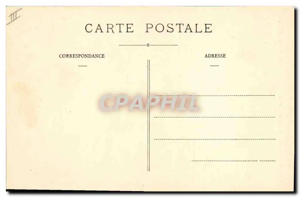 Bäuerin auf dem Weg zum Markt — Serie L'Auvergne Pittoresque — Verlag Pierre Maïroux, Aurillac - Rückseite