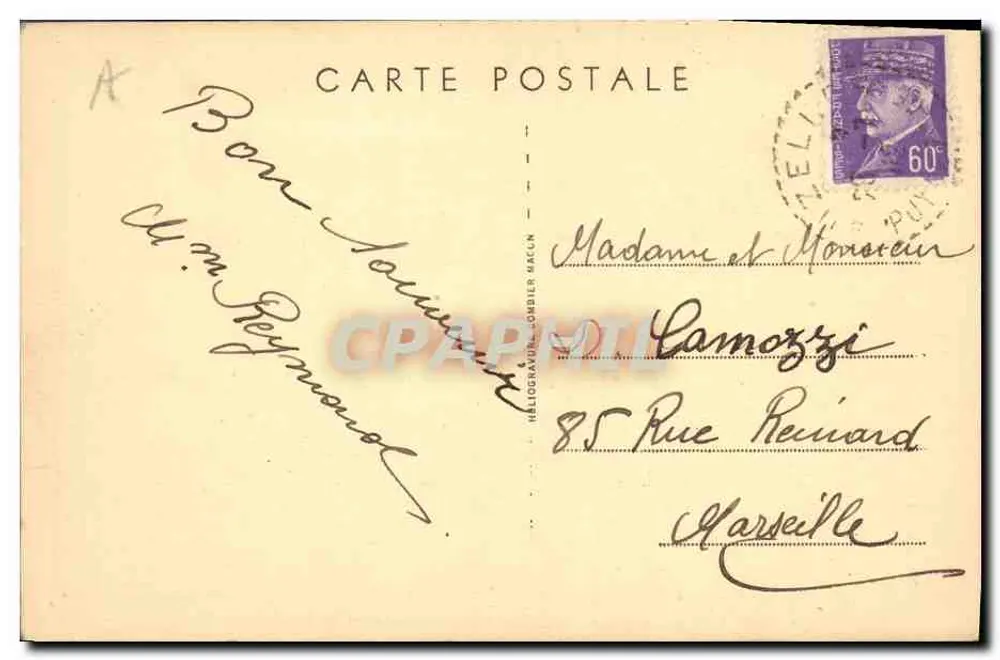Die Auvergnats zu Hause — Die Morgen-Sänger — Héloïse Gravel-Lombier Maclun, Nr. 16 - Rückseite