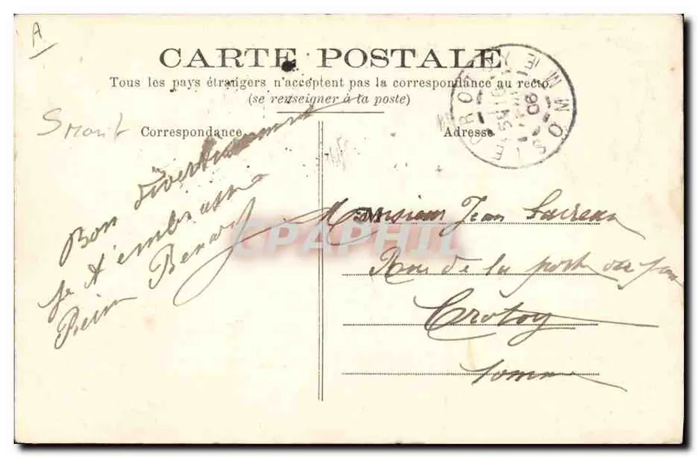 Dieppe — Marin — E. Yarchand, n°174 - Verso