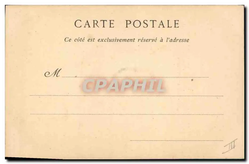 Louis XV der Geliebte — Gravurporträt — Collections ND. Phot. n°32 - Rückseite
