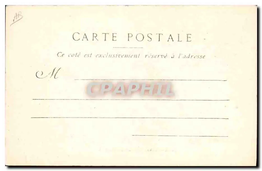 Mail-Coach. Rückkehr vom Jagdabend. — Illustration von Charles Fellegin — 1902 - Rückseite