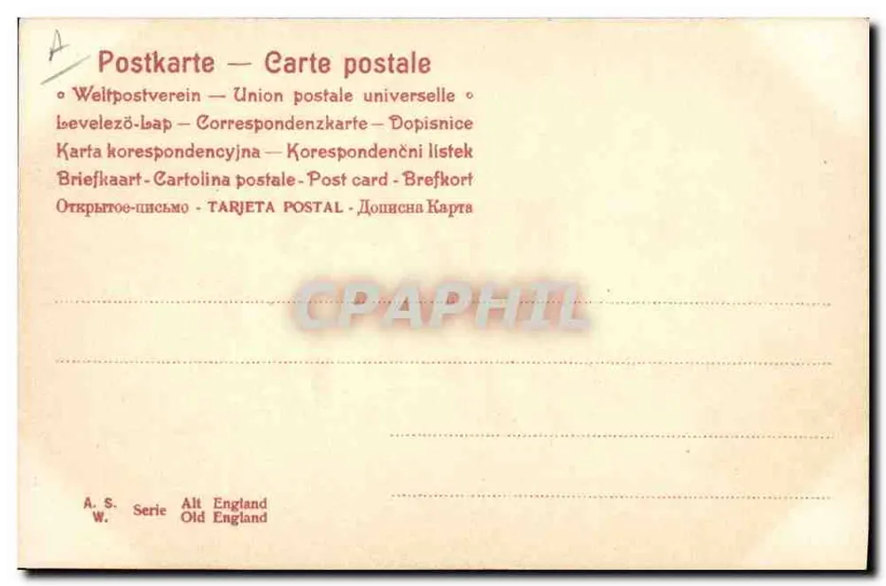 Caça a cavalo — 'Stuck' 1804 — O. Anders - Verso