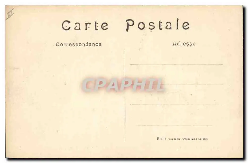 Spahis-Konvoi, der die Bootbrücke in Compiègne überquert — Krieg 1914 — Verlag LL. n° 97 - Rückseite