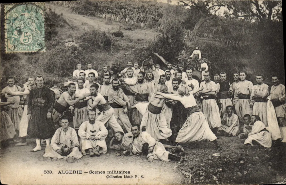 Algerien — Militärszenen — Collection Idéale P. S. Nr. 583 - Vorderseite