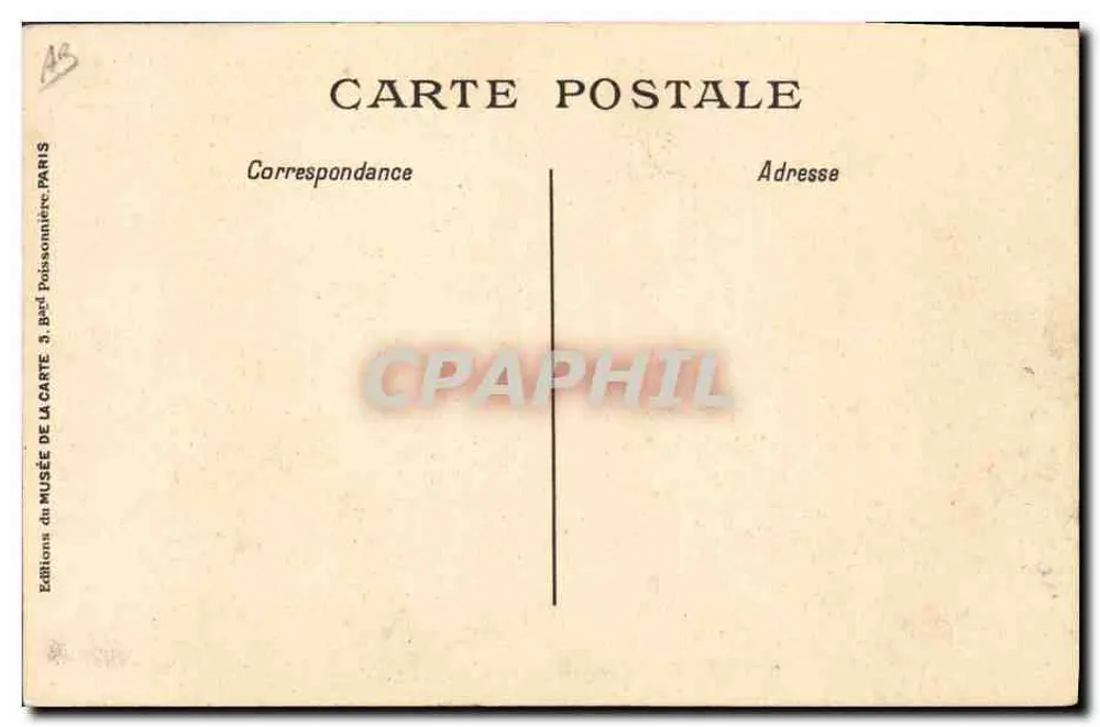 Karte des Himmels — Konstellationen — Editionen der Karte des Museums von Paris - Rückseite