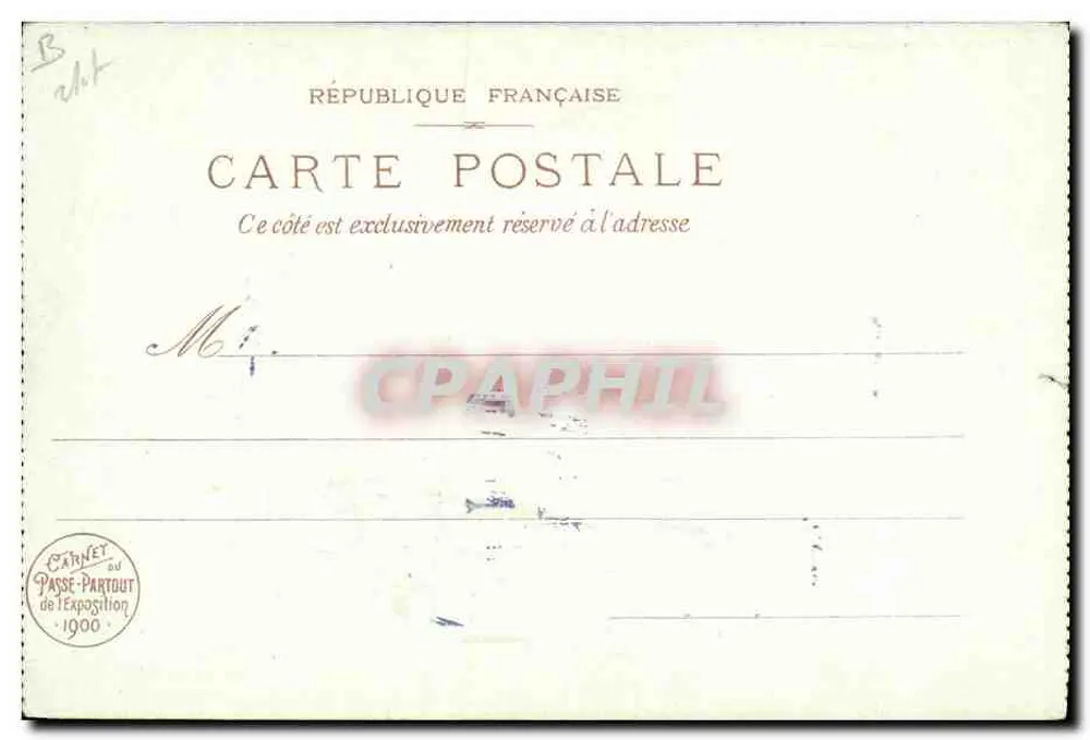 La Roulette — Straßenspiel — Courmont Frères, 10, rue Bréguet, Paris - Rückseite