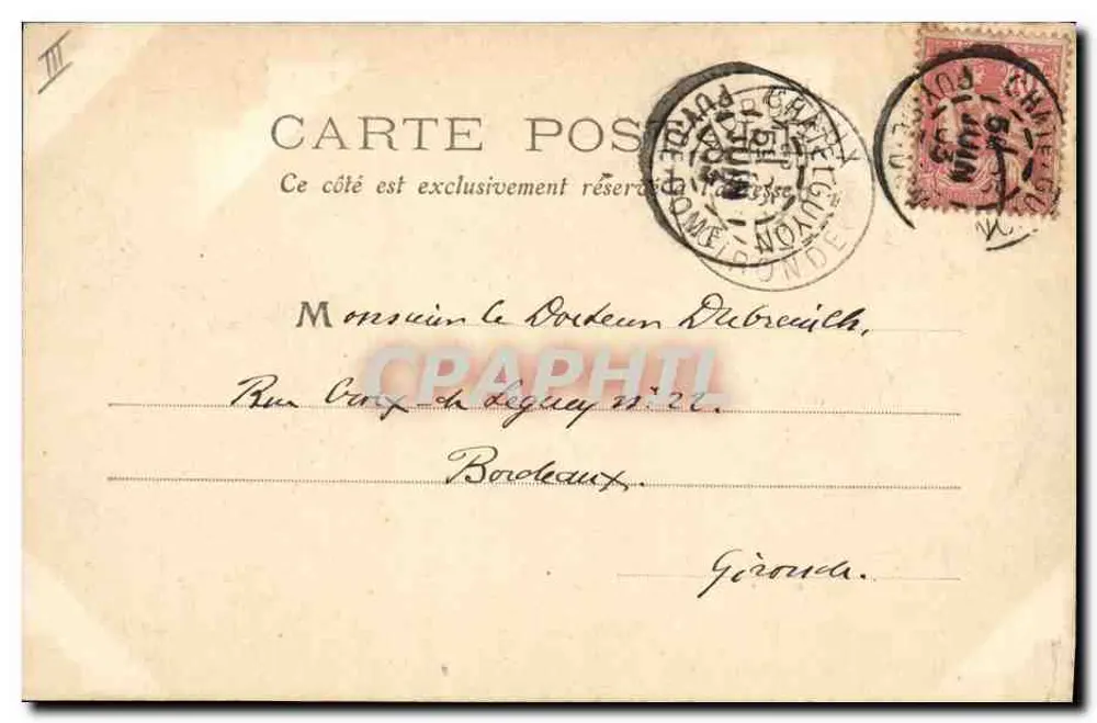 Bourrée d'Aubergne — dança folclórica — Challic Guyon, n° 302 - Verso